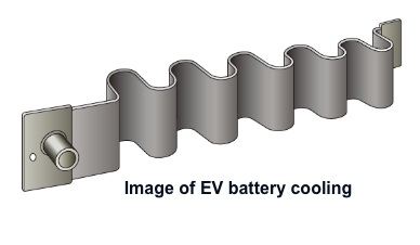Image of EV battery cooling